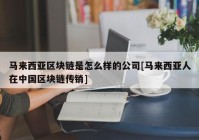 马来西亚区块链是怎么样的公司[马来西亚人在中国区块链传销]