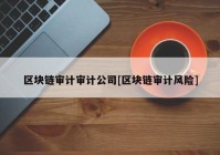 区块链审计审计公司[区块链审计风险]